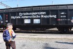 Digital Automatic Coupling test train in Switzerland